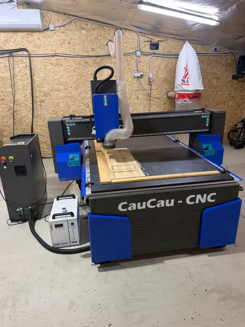 CNC marógép az Antlerwood műhelyében
